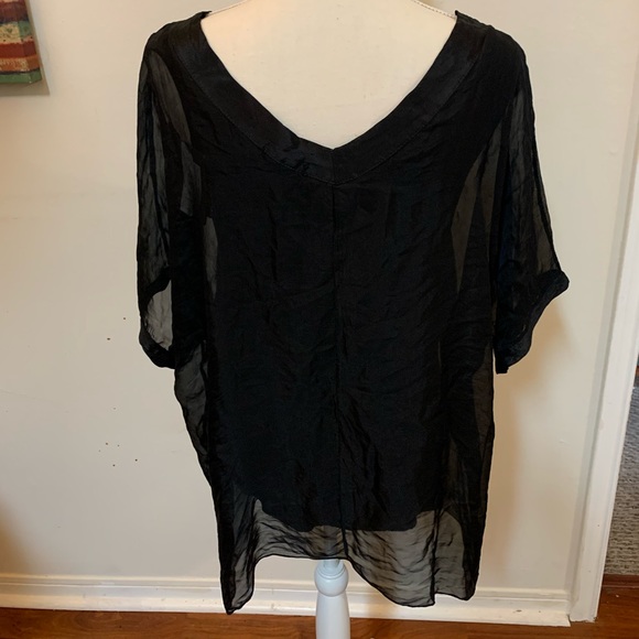 .M-MADEINITALY Silk Top S - Picture 11 of 11